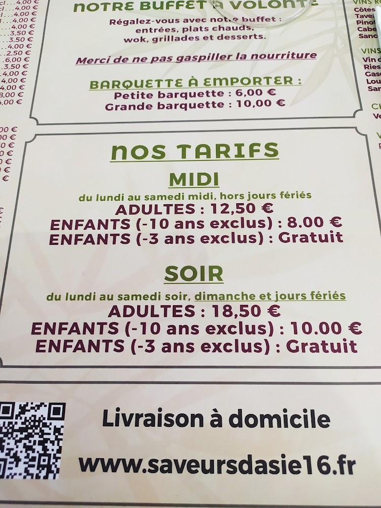 Saveurs d'Asie - Menu Image 3